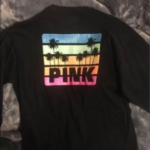 NWT VS PINK long sleeve campus shirt